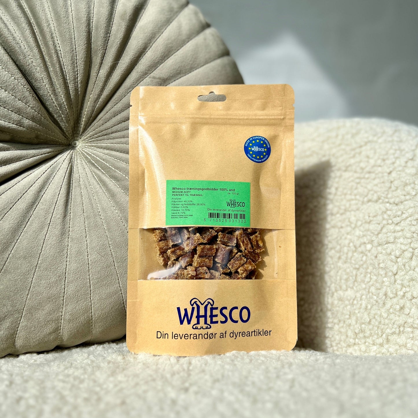 Whesco Naturlige træningsgodbidder Medium-soft And