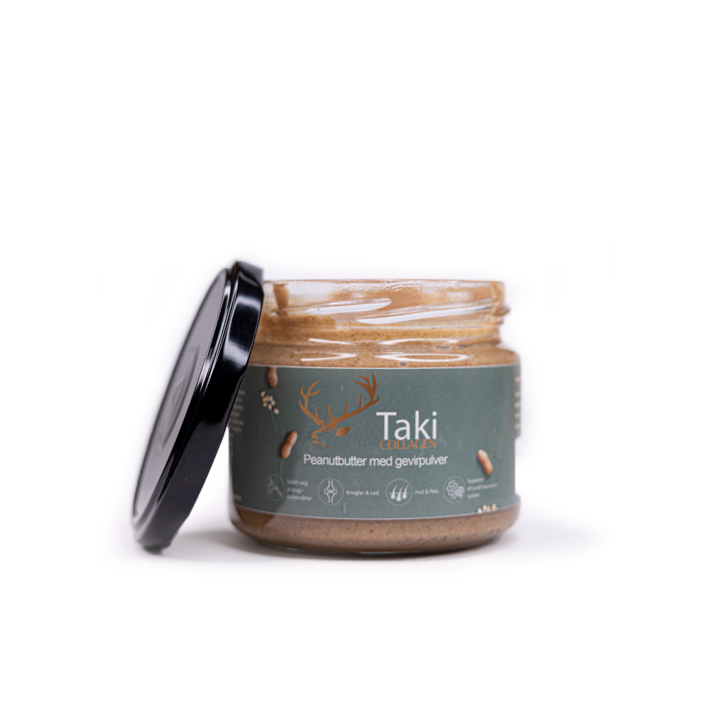 Taki Collagen - Peanutbutter m. Gevirpulver 300g